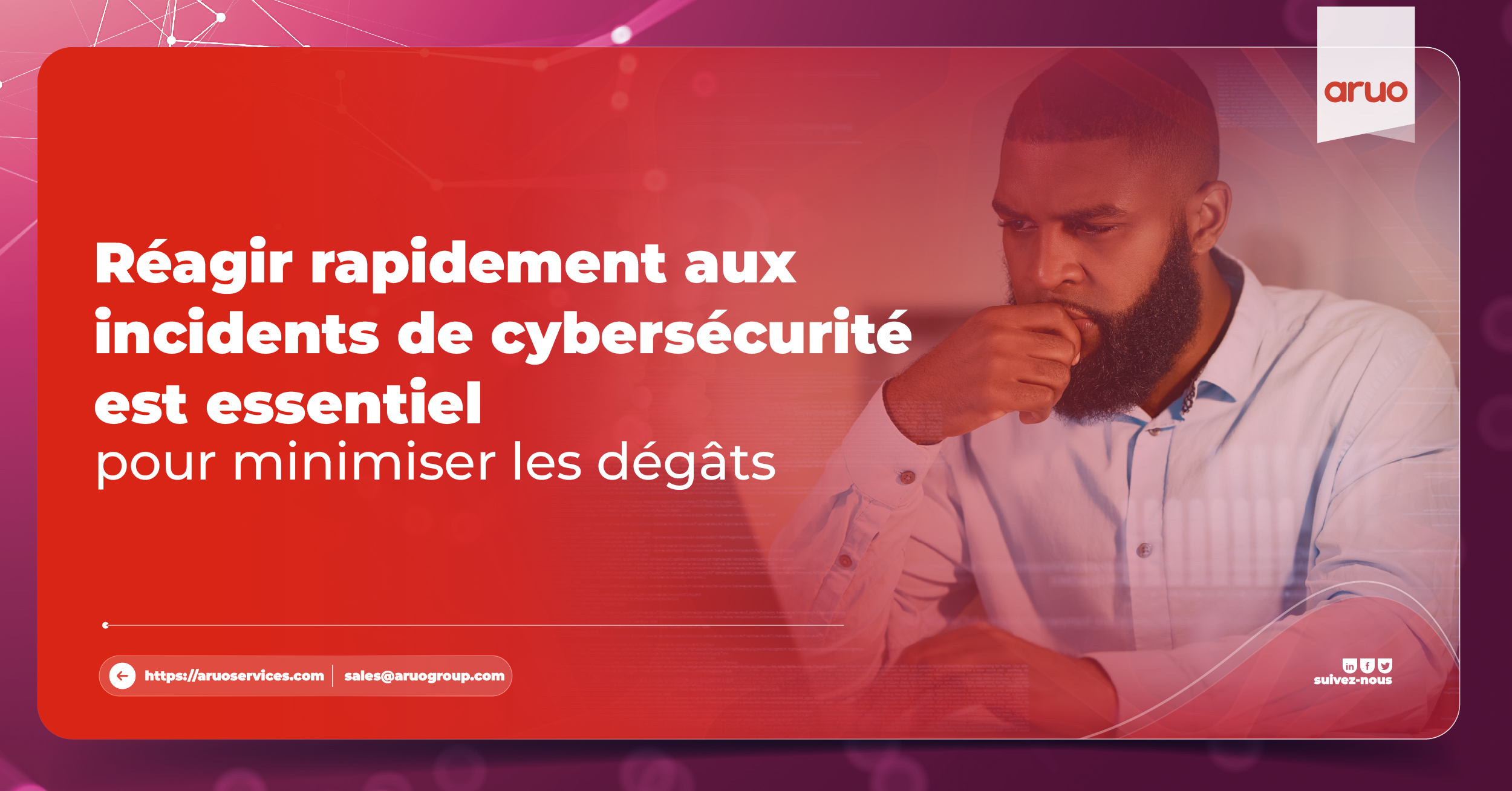 Réagir rapidement aux incidents de cybersécurité est essentiel pour minimiser les dégâts